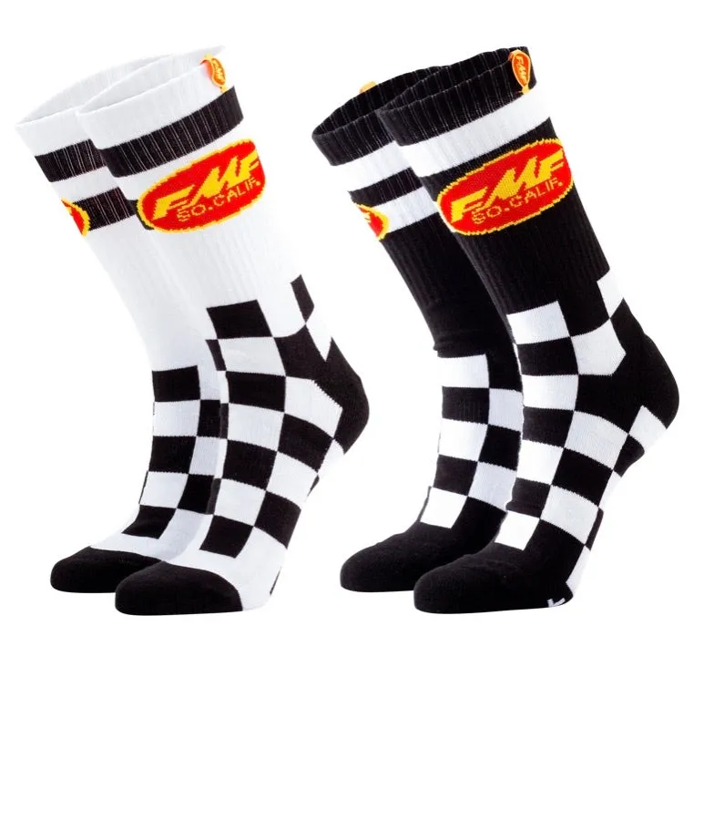 2 Pack FMF Checker Socks - Buy Now & Save