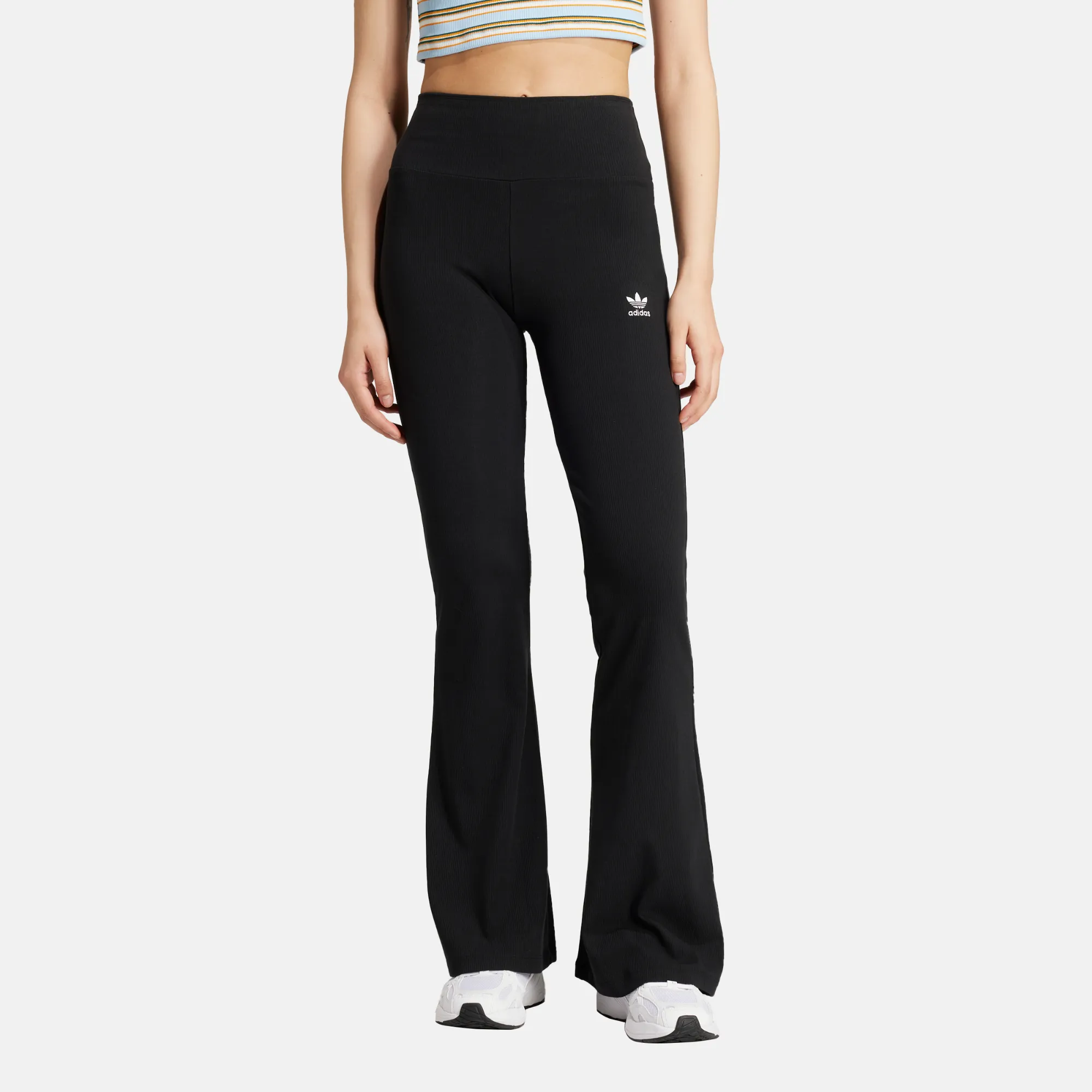 Adidas Black Women's Essential Bell Bottom Leggings