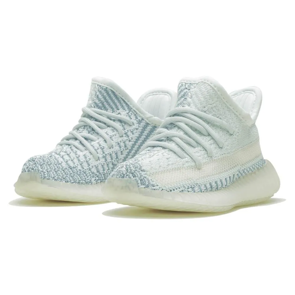 Adidas Yeezy Boost 350 V2 'Cloud White Non-Reflective' Children's Shoes