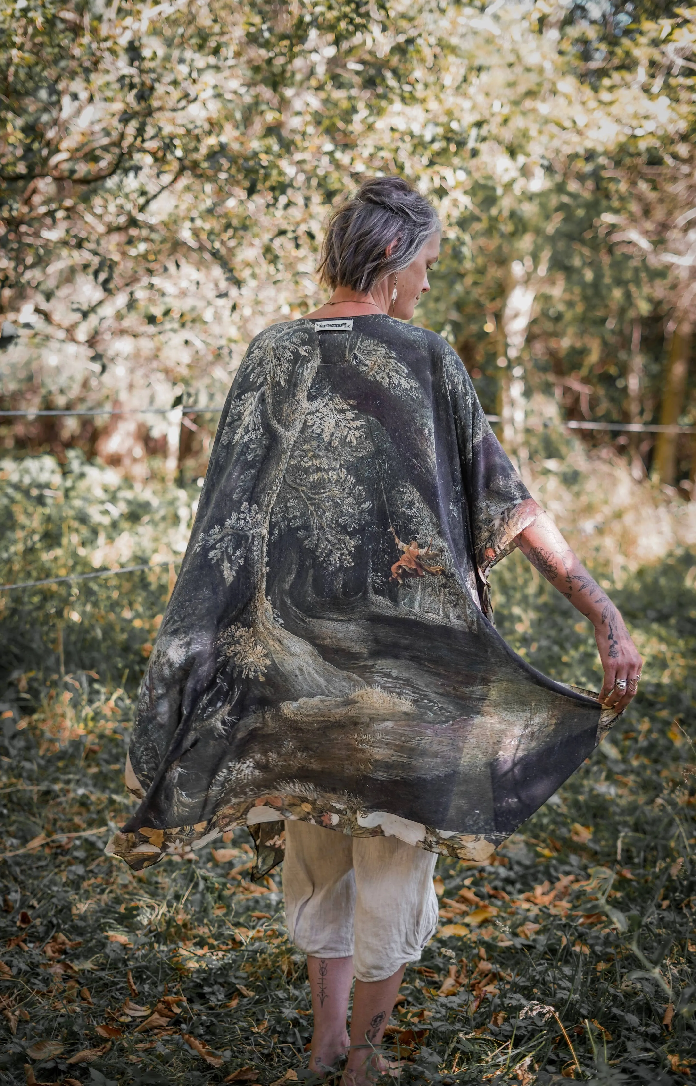 Air Castles Bohemian Bamboo Starduster Kimono