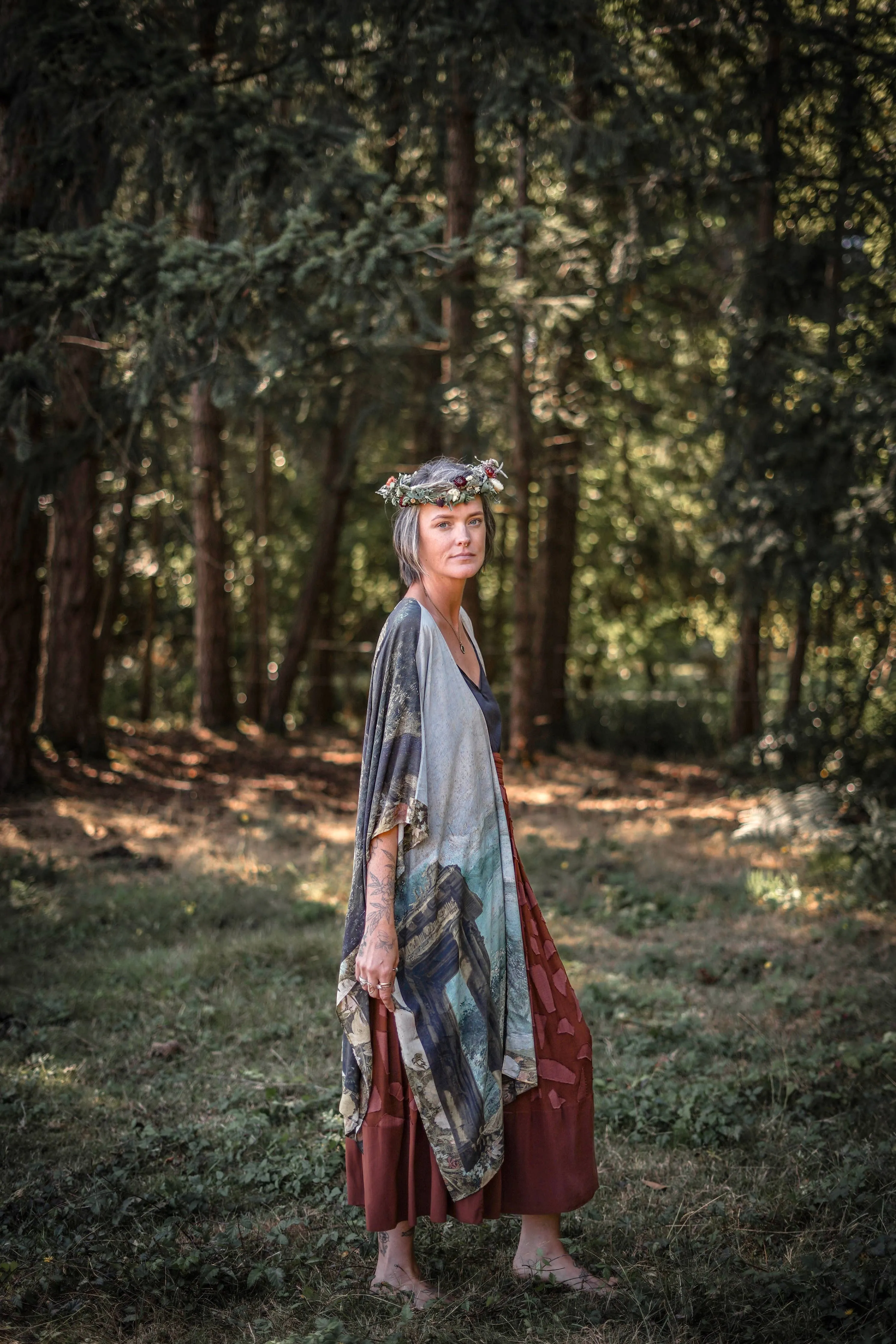 Air Castles Bohemian Bamboo Starduster Kimono