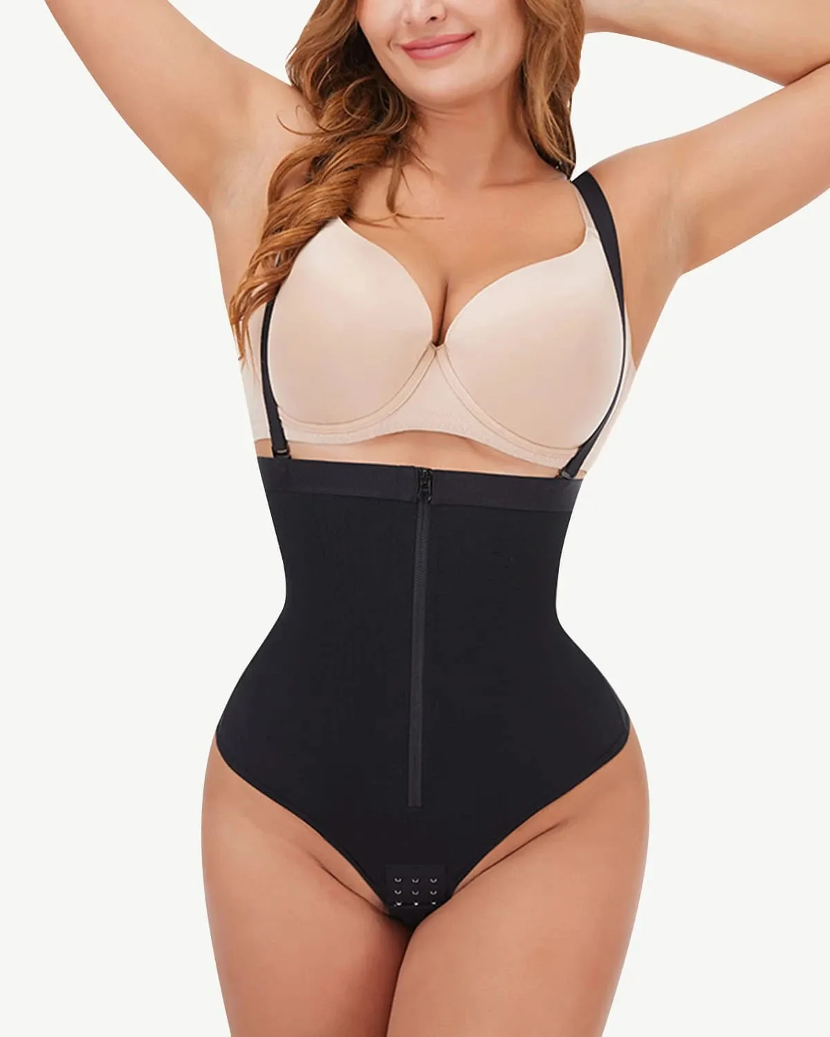 AirSlim High-waisted Thong Panty Shapewear - Best high-waisted thong panty shapewear for a slim silhouette.