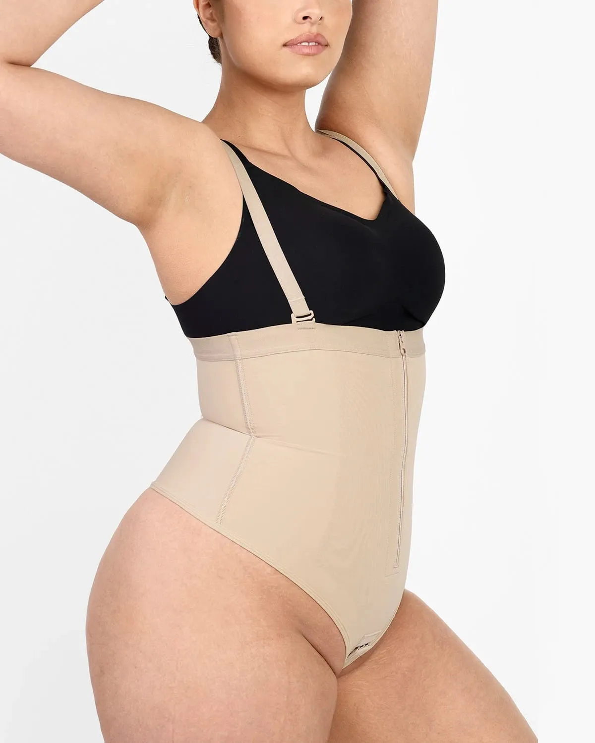 AirSlim High-waisted Thong Panty Shapewear - Best high-waisted thong panty shapewear for a slim silhouette.