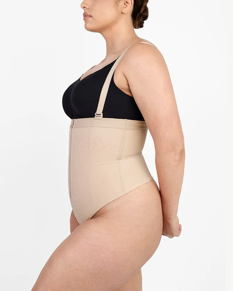 AirSlim High-waisted Thong Panty Shapewear - Best high-waisted thong panty shapewear for a slim silhouette.