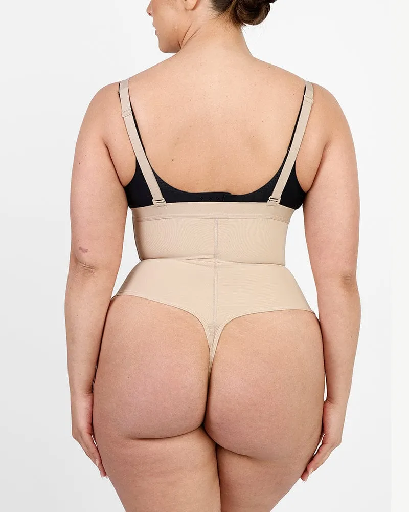 AirSlim High-waisted Thong Panty Shapewear - Best high-waisted thong panty shapewear for a slim silhouette.