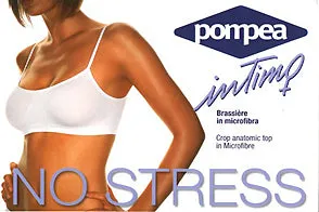 Anatomic Top Spaghetti Straps - Seamless microfiber bra with thin straps