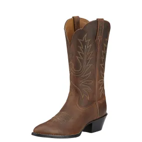 Ariat Women's Heritage Western Boots - Distressed Brown, Size 11