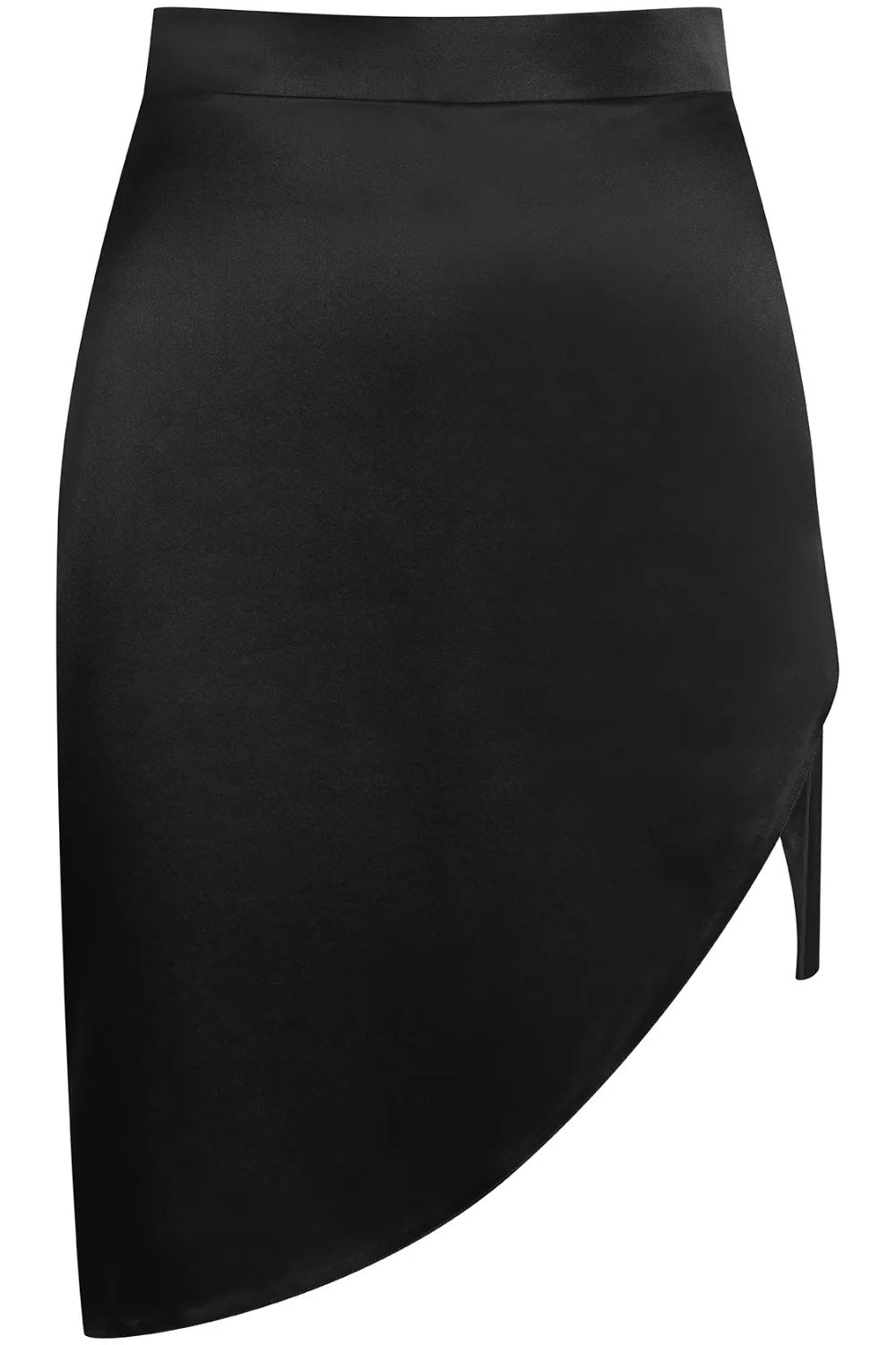 Asymmetrical Silk Skirt - Rendez-Vous