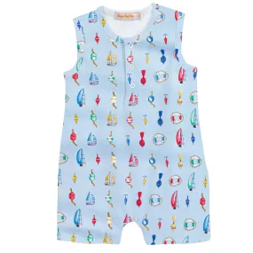 Baby Club Chic Fishing Romper