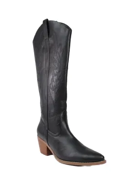 Bailey Cowgirl Boot - Black