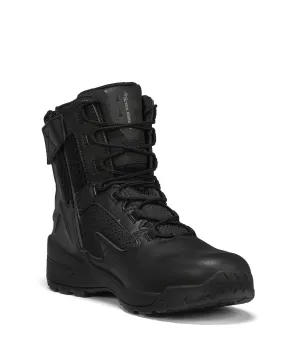 Belleville Black Leather Zip Tactical Military Boots