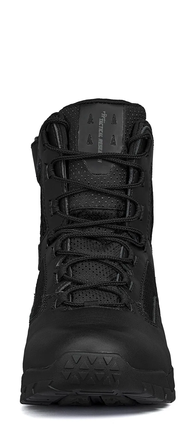 Belleville Black Leather Zip Tactical Military Boots