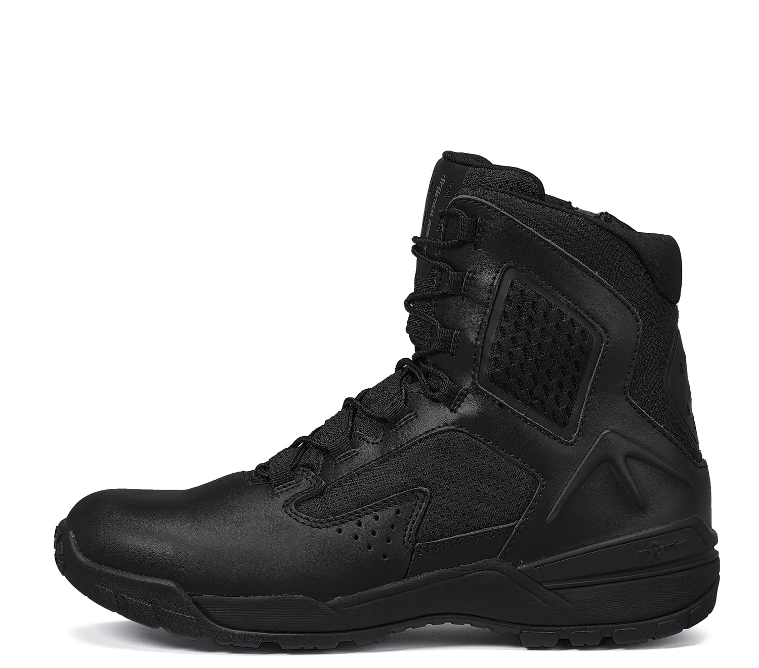 Belleville Black Leather Zip Tactical Military Boots