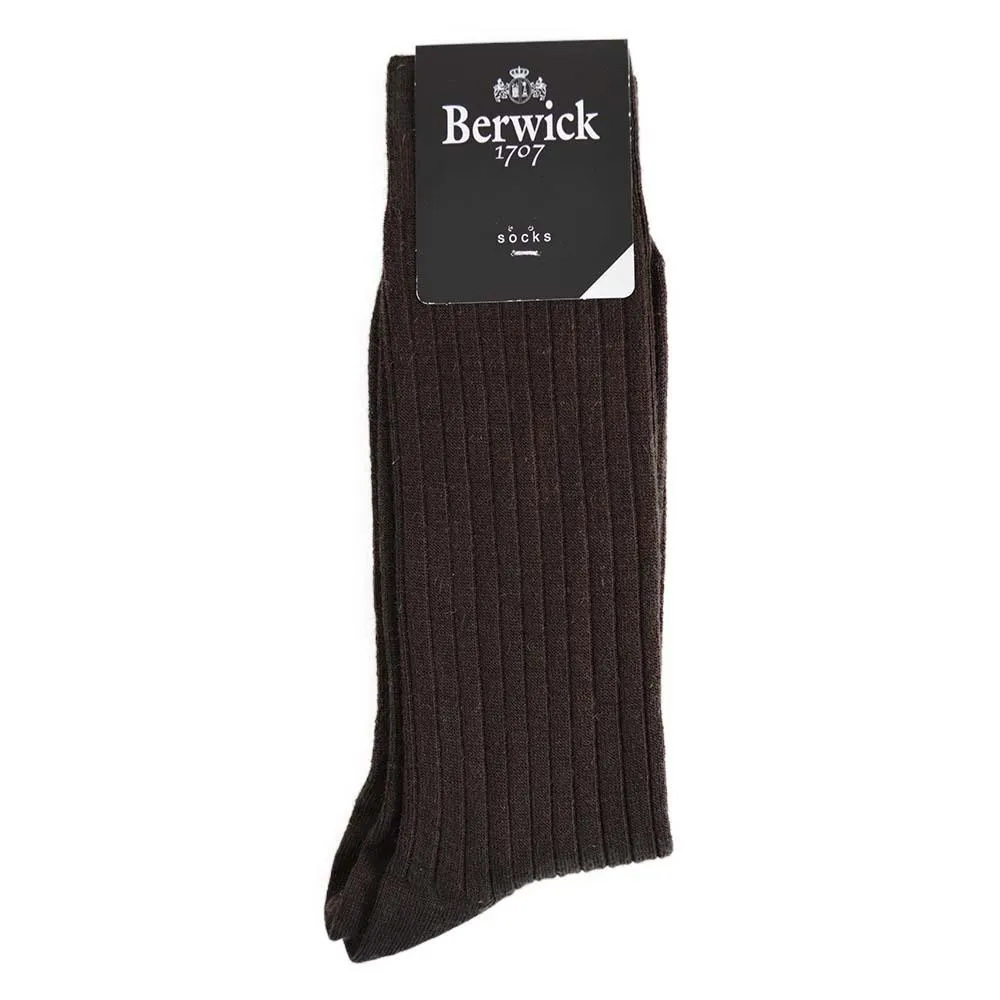 Berwick 1707 Socks | Ribbed | Wool Blend Socks | Shop Now