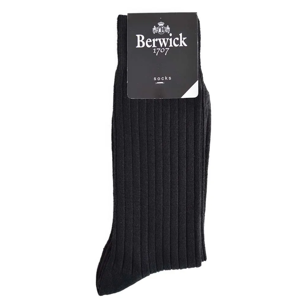 Berwick 1707 Socks | Ribbed | Wool Blend Socks | Shop Now