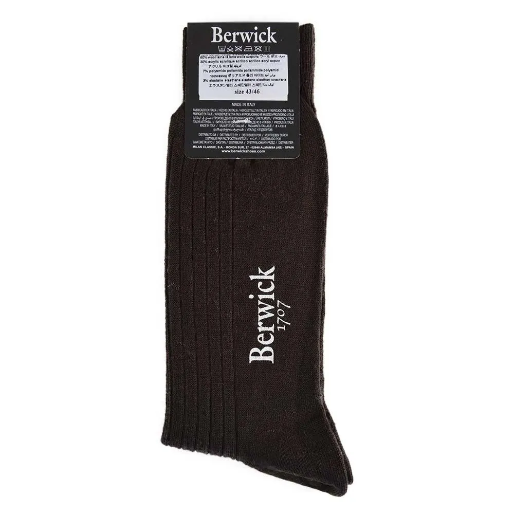 Berwick 1707 Socks | Ribbed | Wool Blend Socks | Shop Now