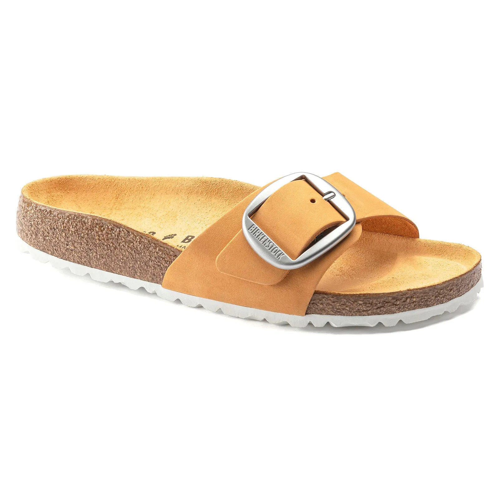 Birkenstock Madrid with Big Buckle in Nubuck