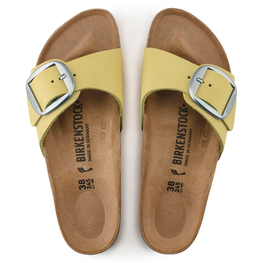 Birkenstock Madrid with Big Buckle in Nubuck