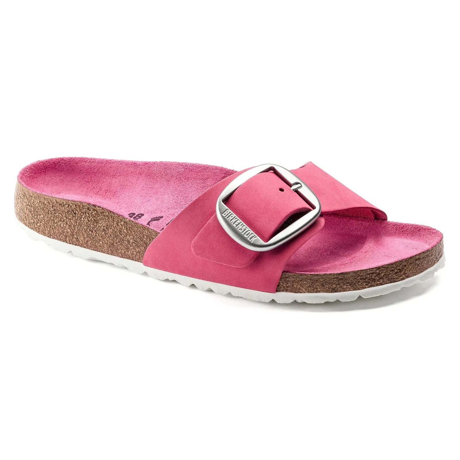 Birkenstock Madrid with Big Buckle in Nubuck