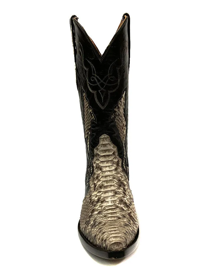 Black Jack 1444 Mens Python Snake Boots Natural - Shop now!