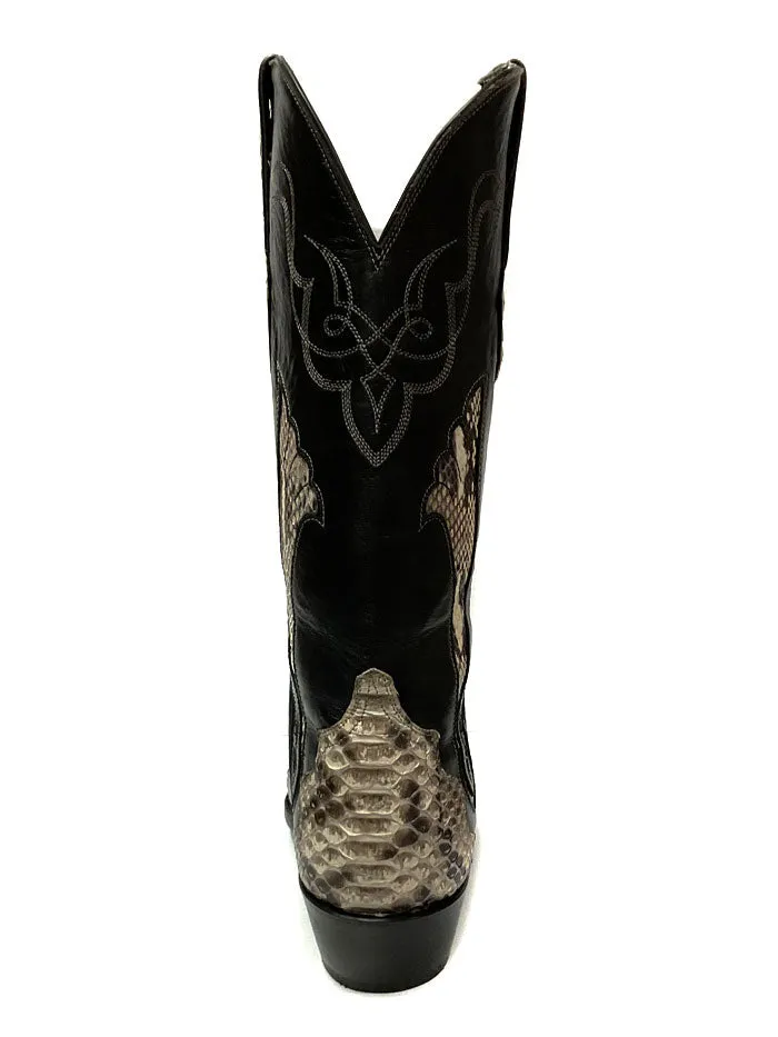 Black Jack 1444 Mens Python Snake Boots Natural - Shop now!