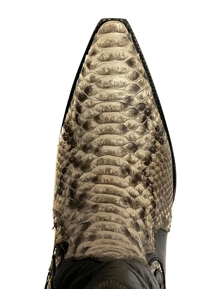 Black Jack 1444 Mens Python Snake Boots Natural - Shop now!