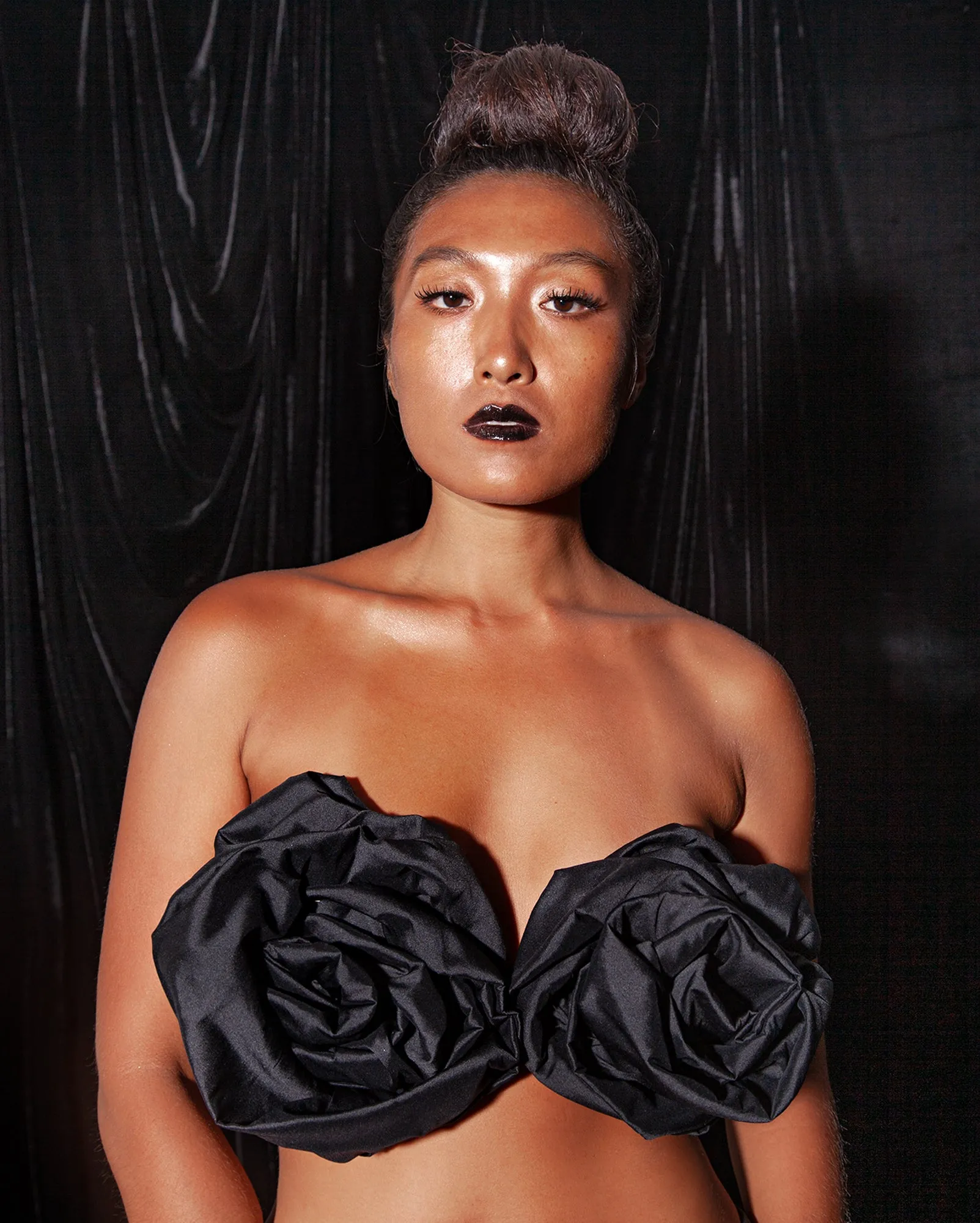 Black Rose Bandeau - Top Selling and Trendy Fashion Accessory