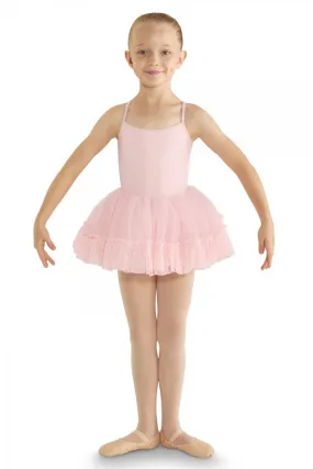 Bloch Child Heart Mesh Tutu Skirt - CR8111- Ruffle Hem