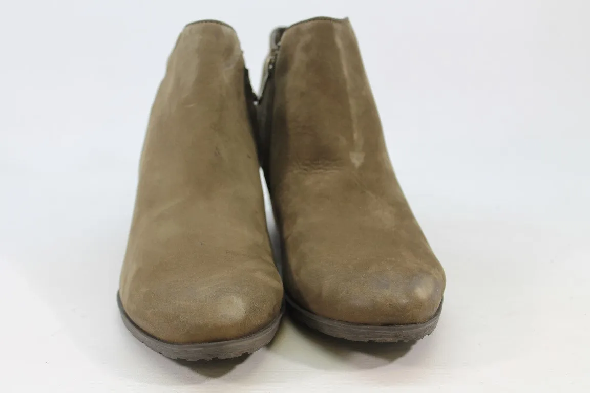 Blondo Villa Women's Olive Boots, Size 11W - ZAP14395