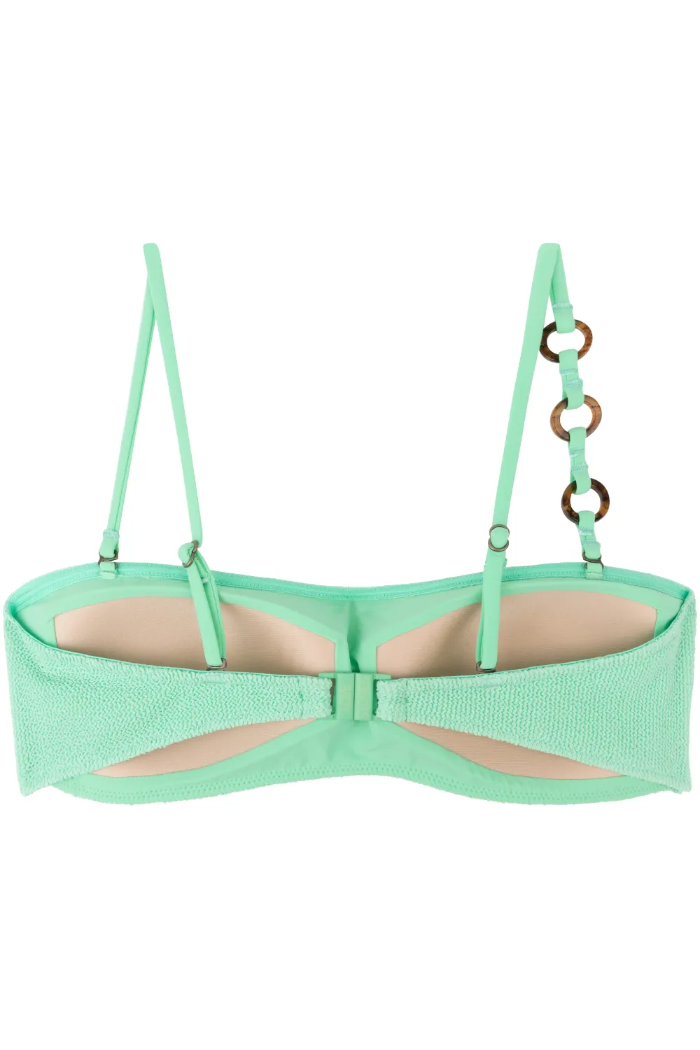 Bondi Bandeau Bikini Top with Padded Cups