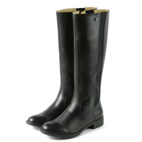 Bussola Women's Trapani Black Knee-High Boots