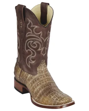 Caiman Belly Western Boots for Men