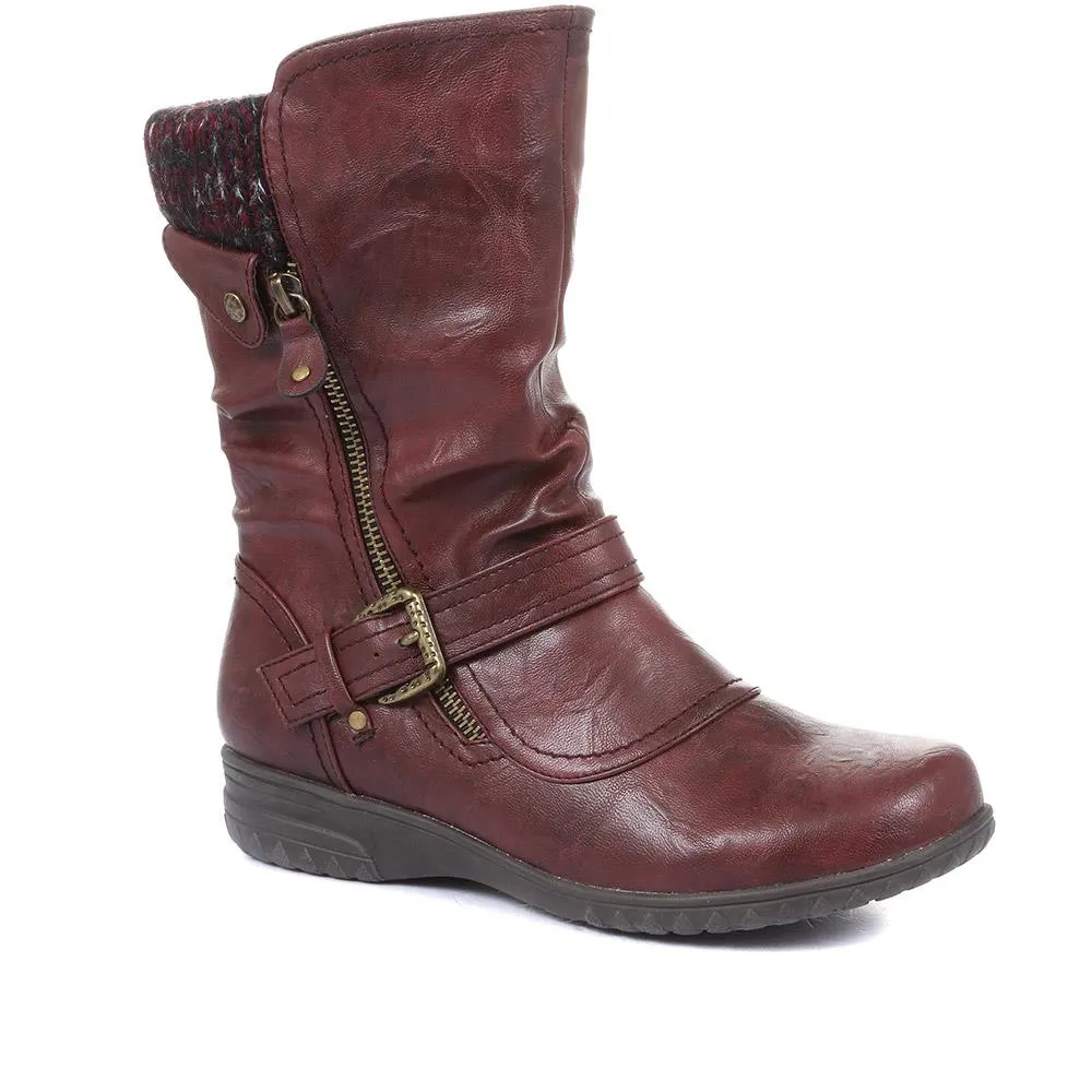 Calf Boots - WBINS32041 / 318 906: Stylish and Versatile Footwear