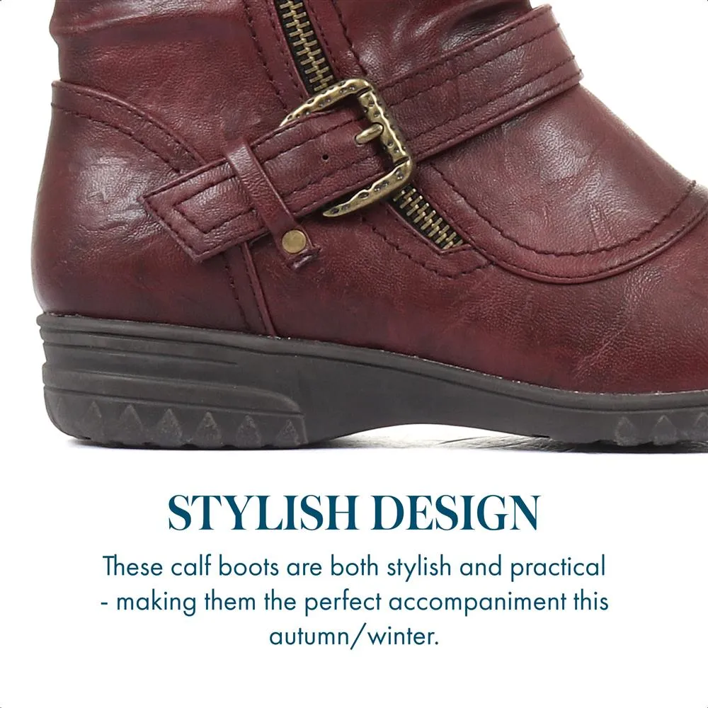 Calf Boots - WBINS32041 / 318 906: Stylish and Versatile Footwear