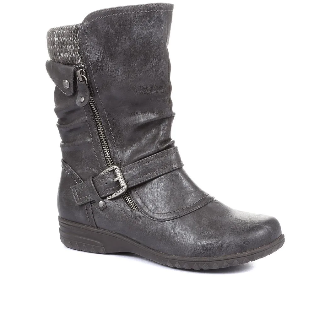 Calf Boots - WBINS32041 / 318 906: Stylish and Versatile Footwear