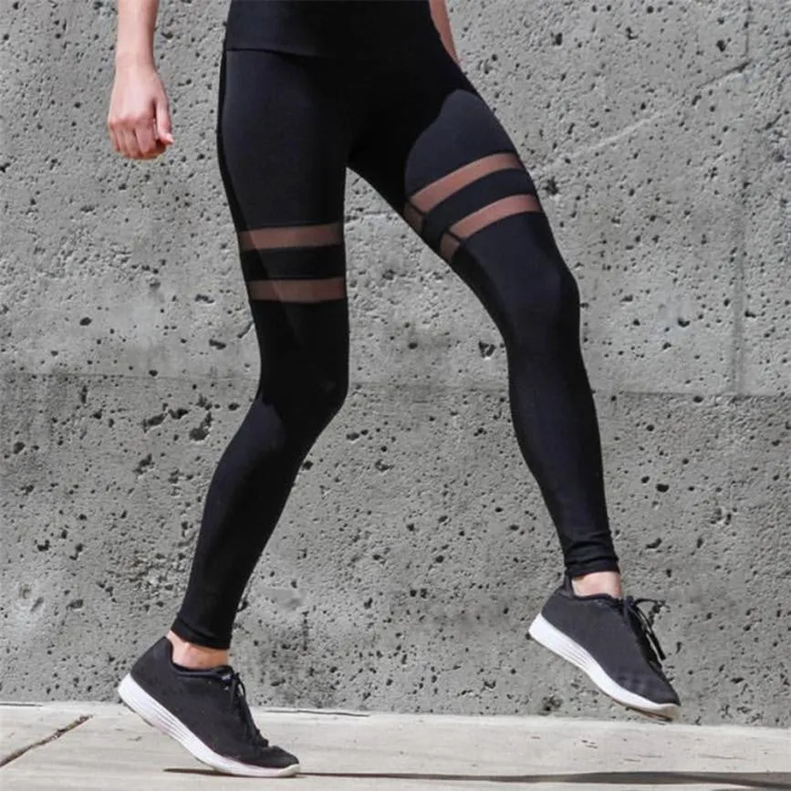 Capris Women Sweatpants Fitness Leggings High Waist Pants Ropa Deporte Mujer