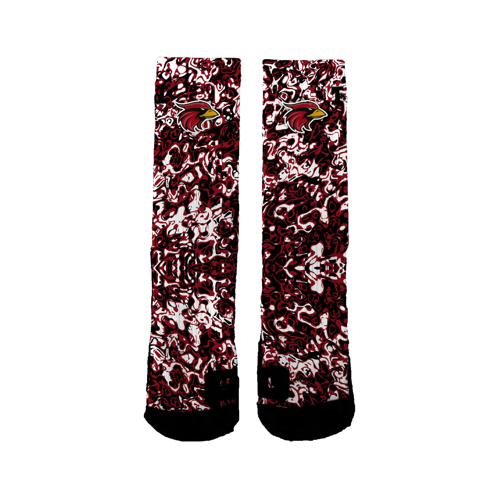 Cardinals Graffiti Socks - Exclusively Designed for Corona Outbreak