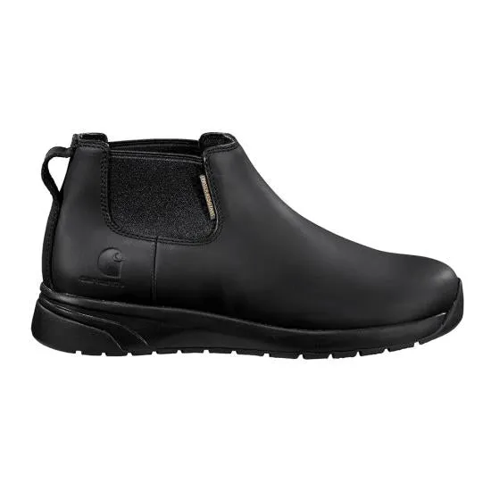 Carhartt Waterproof Safety Toe Pull On Romeo Boot - Black