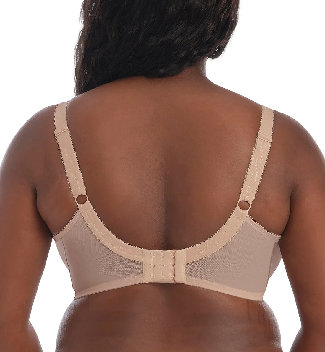 Cassie Lace Top Underwire Bra - Fawn.