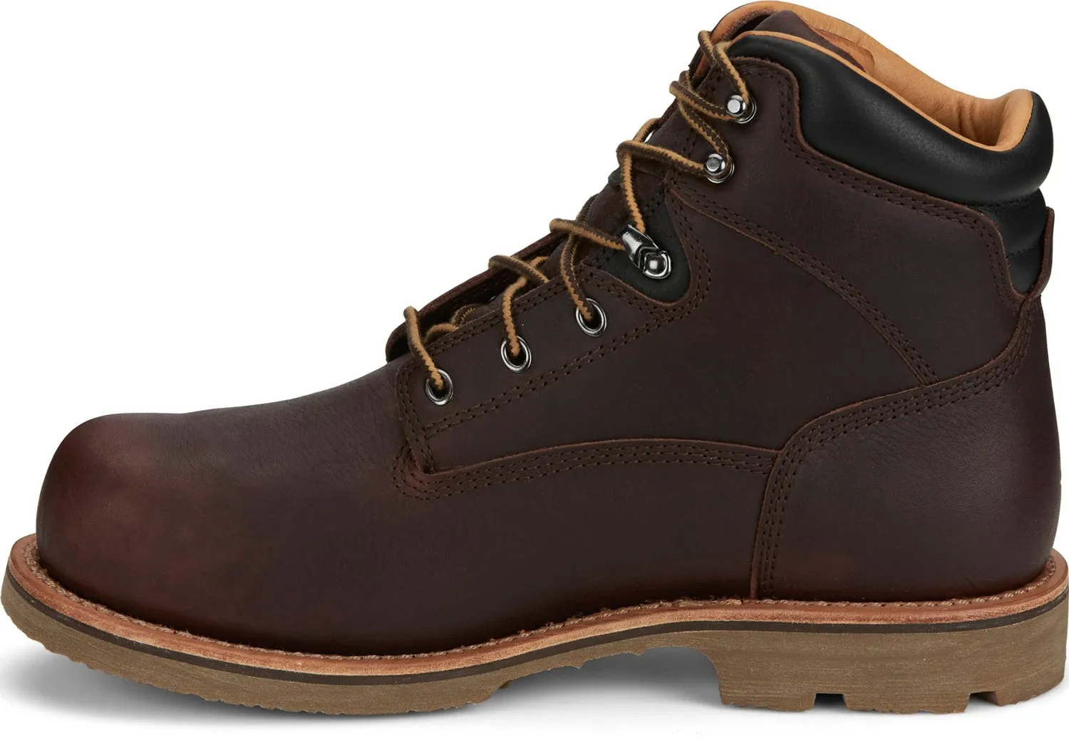 Chippewa Men's 6in Waterproof Met Guard Composite Toe Puncture Resistant Briar Oiled Leather Work Boots