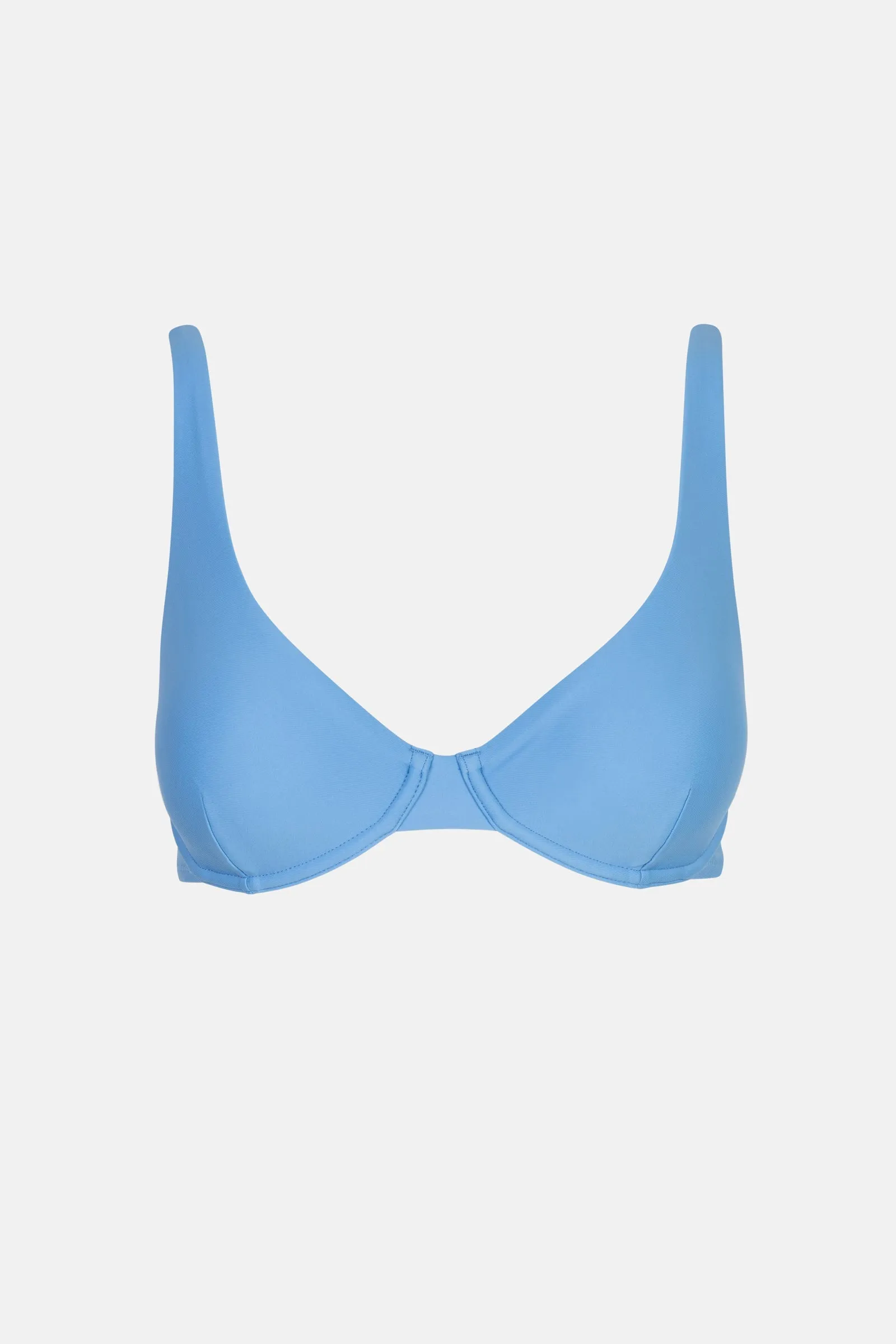 Classic Blue Underwire Top