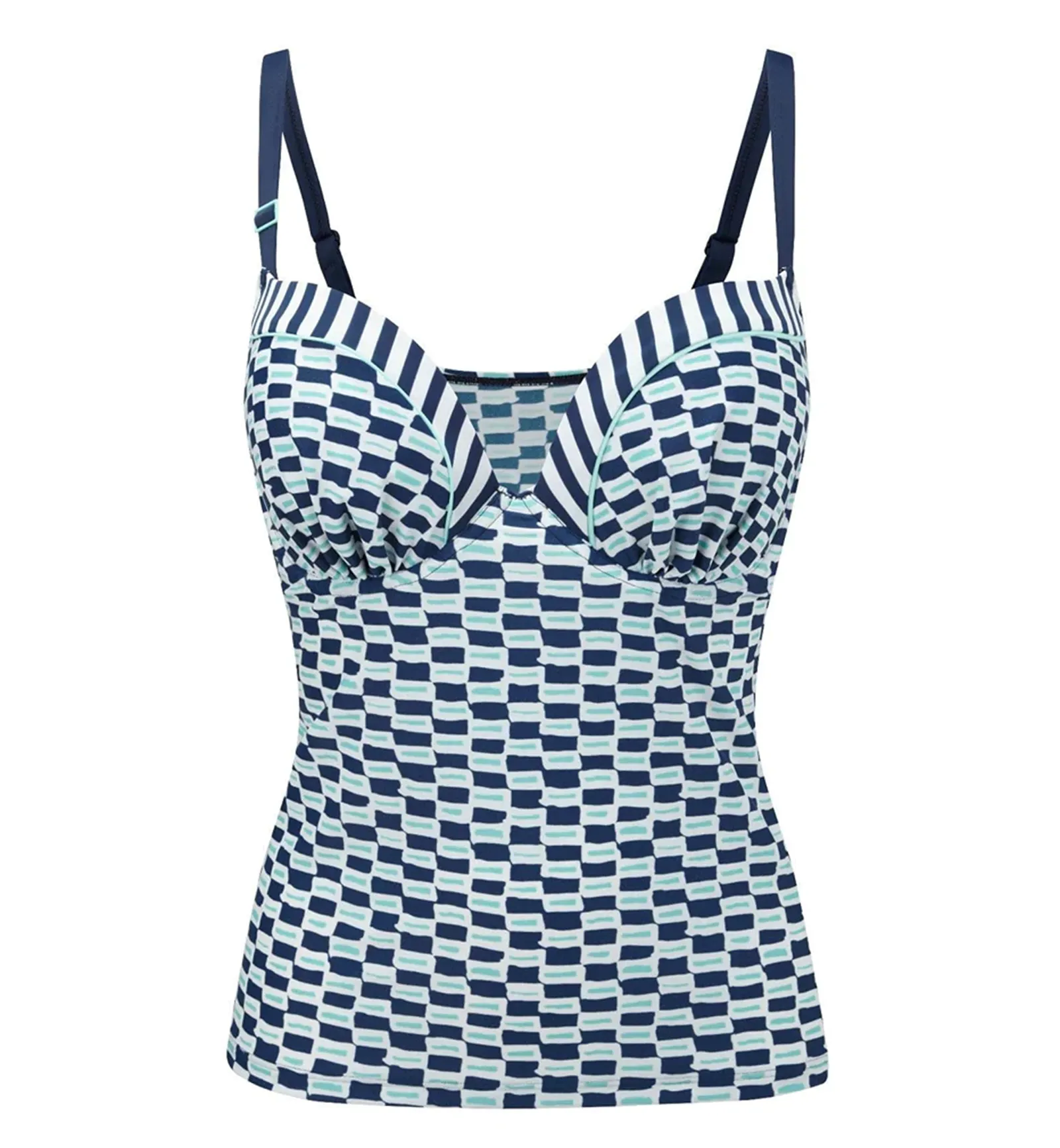 Cleo Lucille Tankini - Nautical Print | CW0061