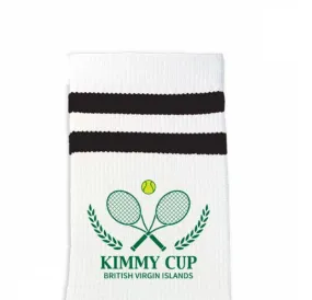 Customize Large Striped Crew Socks - Personalized Options Available