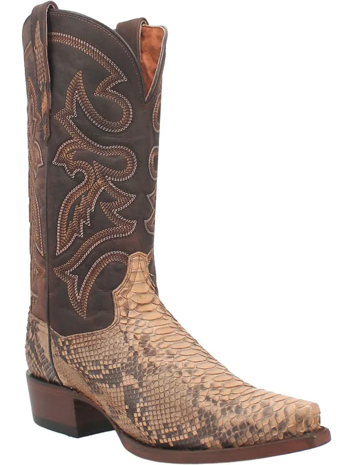 Dan Post DP3058 Men's STURGIS Python Western Boot Sand