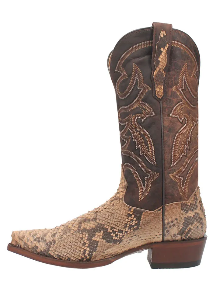 Dan Post DP3058 Men's STURGIS Python Western Boot Sand