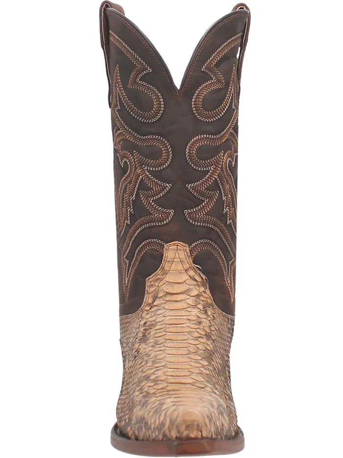 Dan Post DP3058 Men's STURGIS Python Western Boot Sand