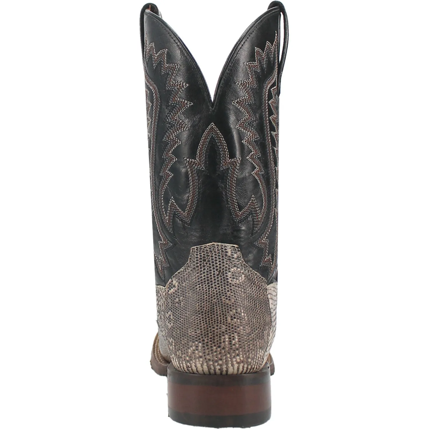 Dan Post Men's Elgin Natural/Black Lizard Western Boots