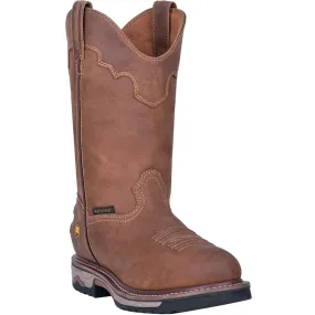 Dan Post Men's Work Boots Leather Saddle