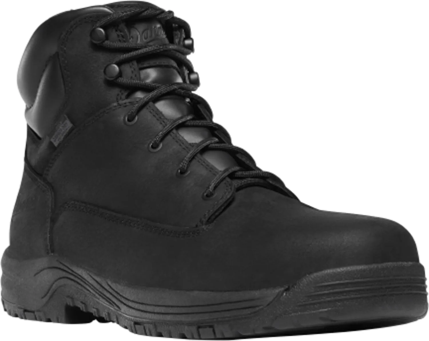 Danner Caliper Men's Black Leather 6-inch Waterproof Alloy Toe Work Boots