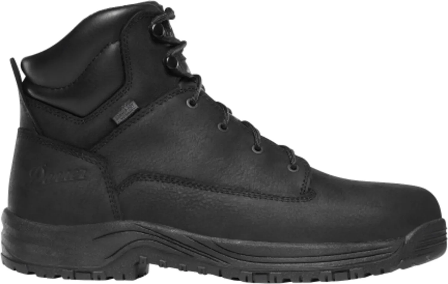 Danner Caliper Men's Black Leather 6-inch Waterproof Alloy Toe Work Boots